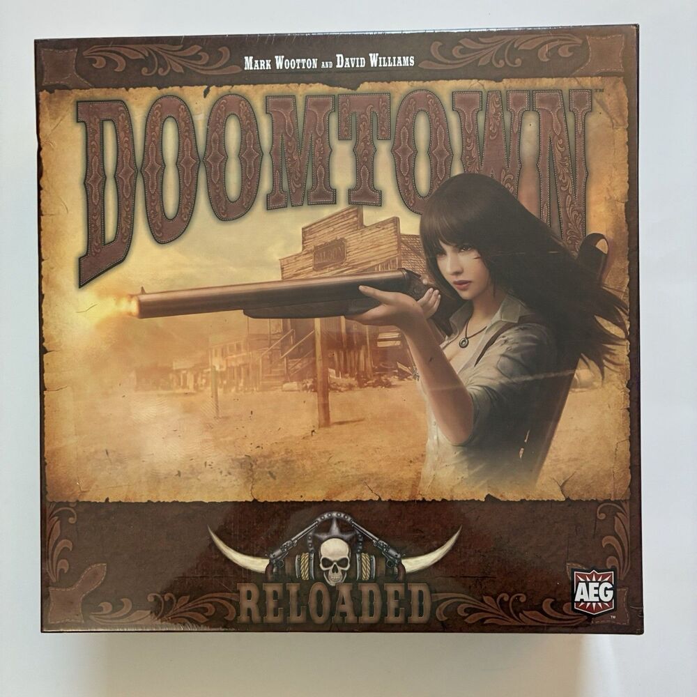 Doomtown Reloaded Board Game AEG Core Game Brand New Sealed